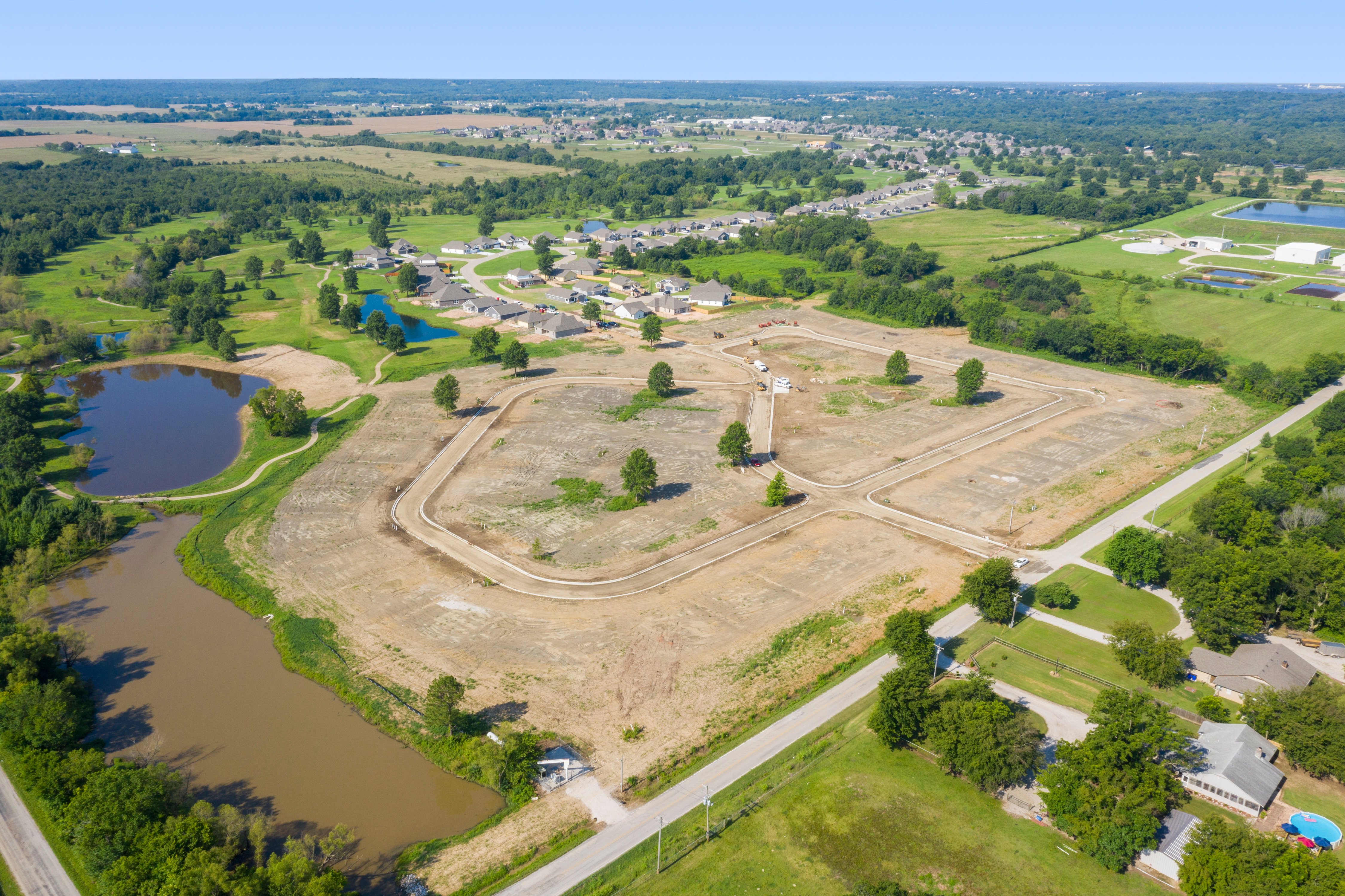 Broken Arrow Community Aerial